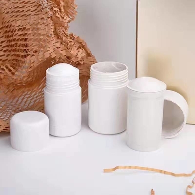 30g 50gのPCRの物質的なプラスチック詰め替え式の防臭剤棒の容器を丸型