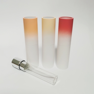 8ML ABS外貝の勾配色のガラス内部のびんの良質の詰め替え式の香水瓶