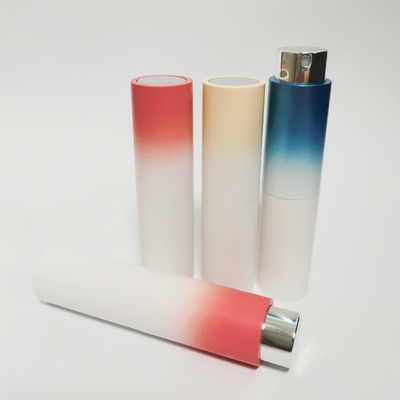 8ML ABS外貝の勾配色のガラス内部のびんの良質の詰め替え式の香水瓶