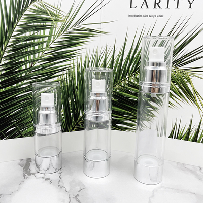 良質15ml、30mlのパーソナル ケアのための50ml贅沢なスプレーの空気のないびん